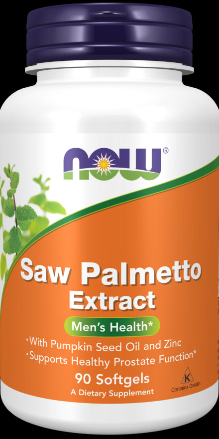Image of Saw Palmetto Extract 80mg + Pumpkin Seed Oil & Zinc 90sgcaps